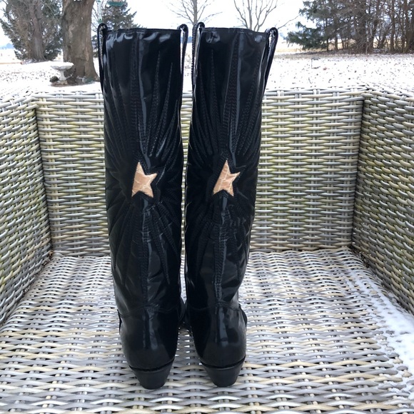 Golden Goose Wish Star Patent Leather 38 7.5 Rare - Picture 7 of 16